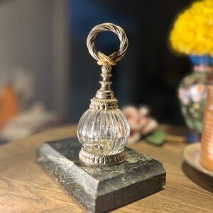 Vintage Silver Perfume Bottle by Stylebuilt
